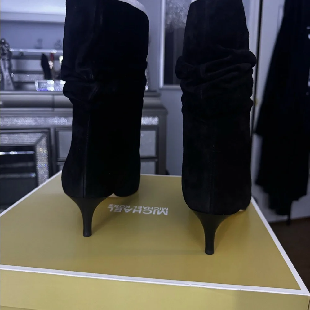 Michael Kors Black Heeled Boots